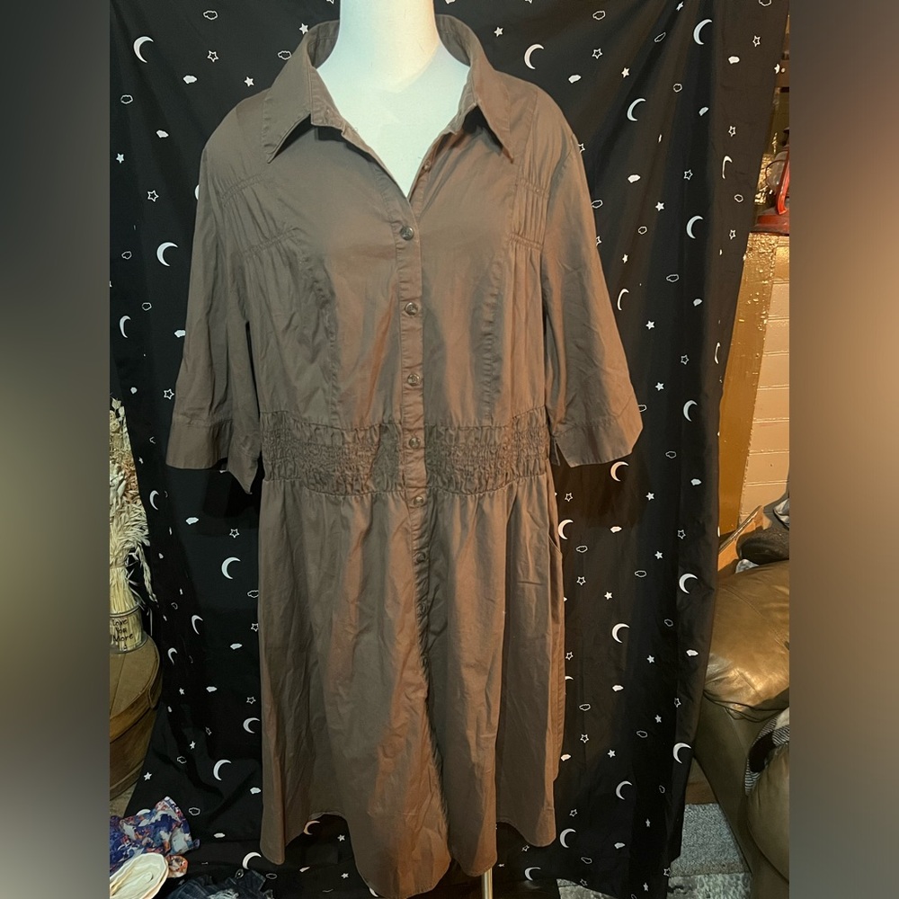 Retro style Lane Bryant plus size dress